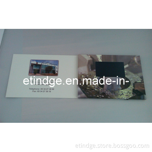 Supply LCD Video Cards/Greeting Card Printing